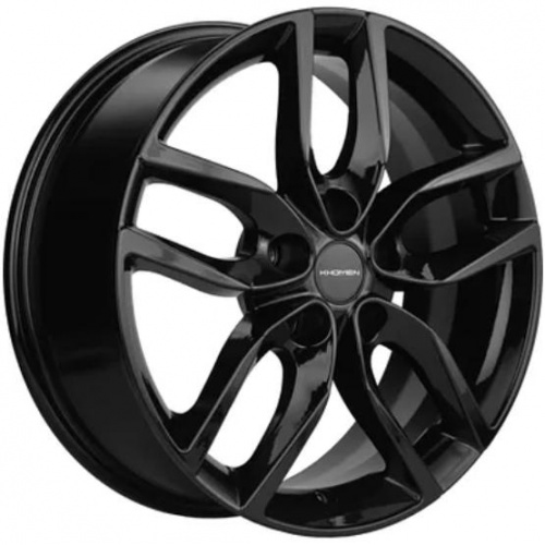 Khomen KHW 1708 6.5x17 5*114.3 ET45 DIA54.1 Black Литой