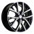 Khomen KHW 1806 7x18 5*114.3 ET45 DIA67.1 Black-FP Литой