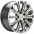 Khomen KHW 1610 6.5x16 5*114.3 ET43 DIA67.1 Gray-FP Литой