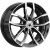 K&K Фрост 6.5x15 5*100 ET38 DIA57.1 Алмаз черный Литой