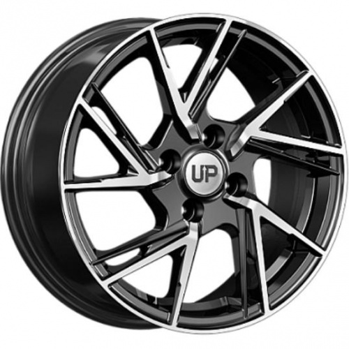 Wheels UP UP115 6.5x15 5*100 ET38 DIA57.1 New Black Литой