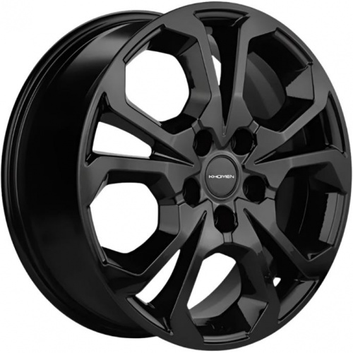 Khomen KHW 1711 6.5x17 5*114.3 ET40 DIA64.1 Black Литой