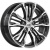 Wheels UP UP106 7x17 5*114.3 ET48 DIA66.1 New Black Литой