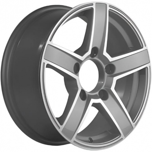 Khomen KHW 1614 6.5x16 5*139.7 ET35 DIA98.5 F-Silver-FP Литой
