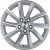 Khomen KHW 1507 6x15 5*100 ET40 DIA57.1 Silver-FP Литой