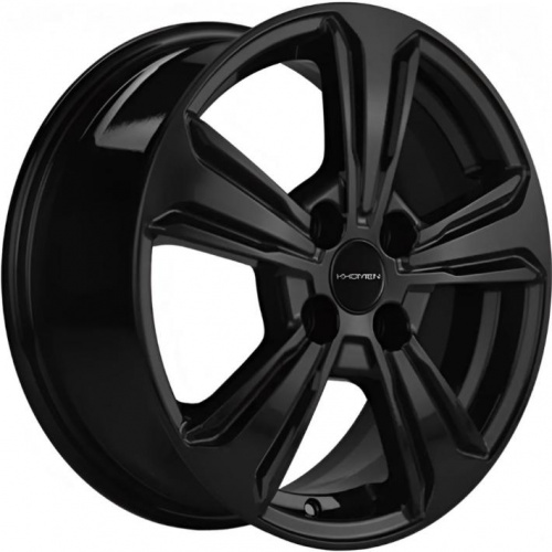 Khomen KHW 1502 6x15 4*100 ET45 DIA56.6 Black Литой